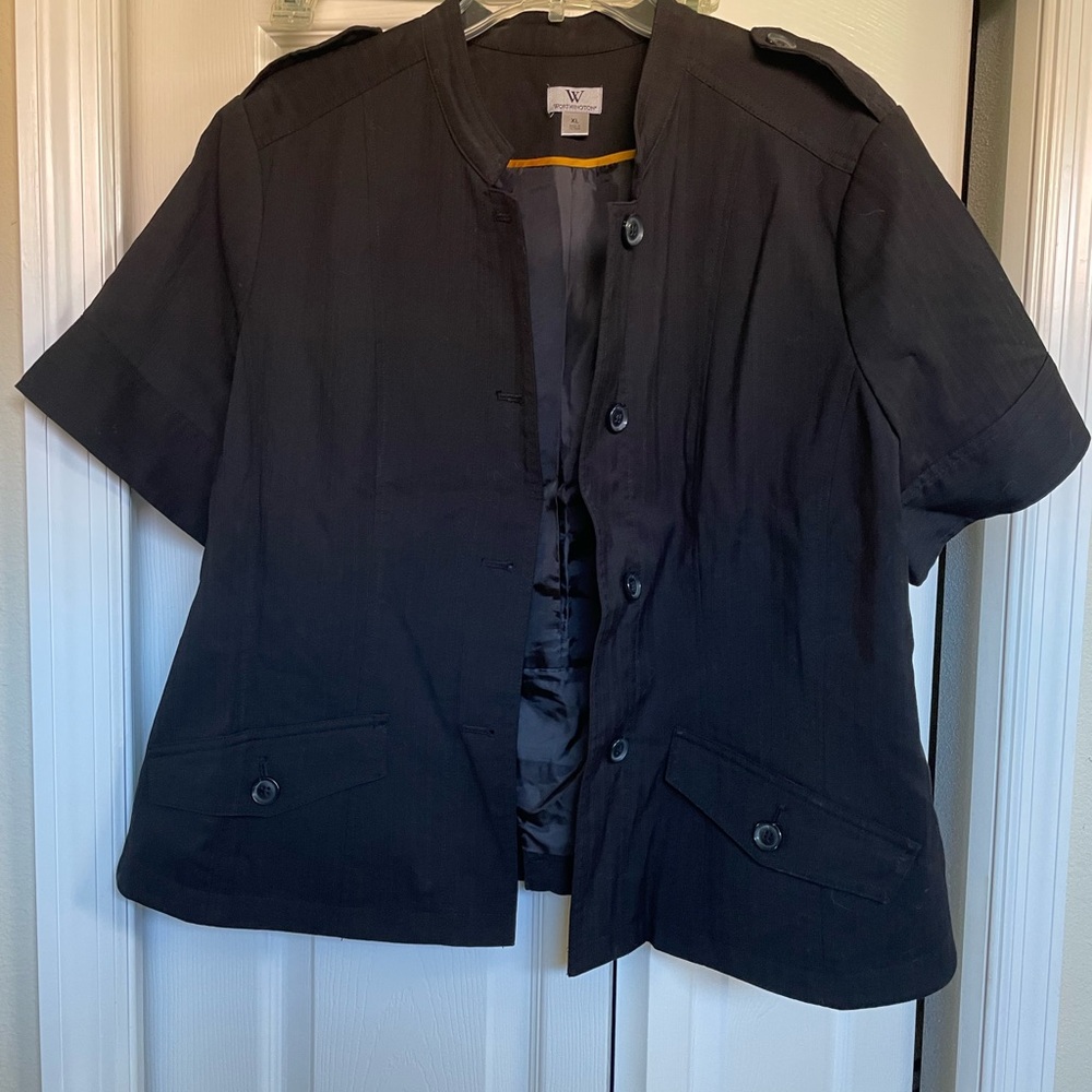 Worthington Black Utility Jacket